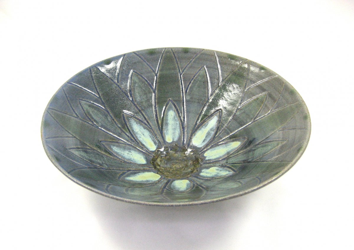 Blue Daisy Bowl