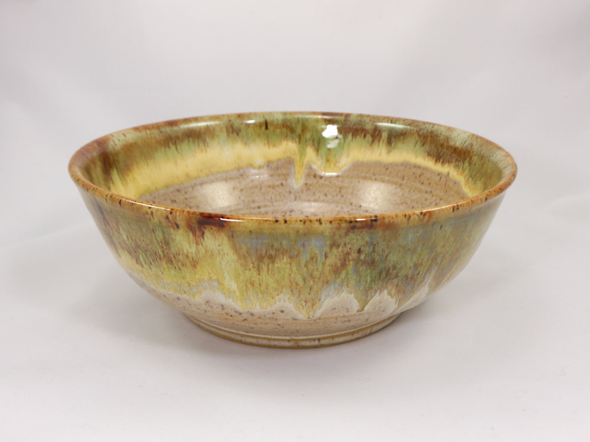 Spring Green Rim Bowl