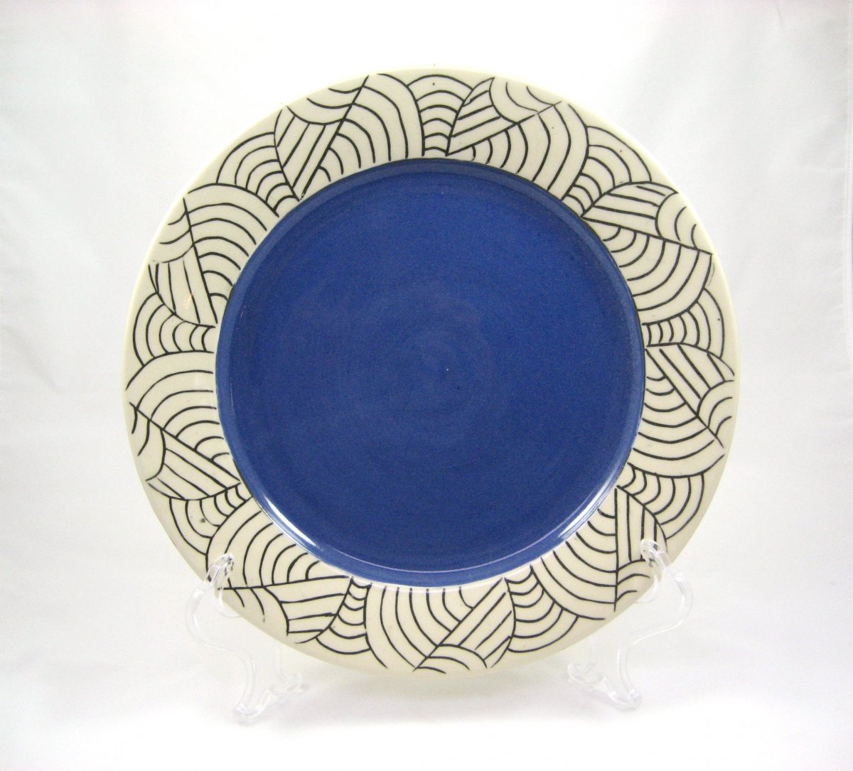 Blue Mishima Plate